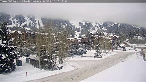 jackson hole webcam teton village|Live HD Web Cam Teton Village, Wyoming, USA